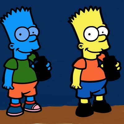 simpson drinking soda