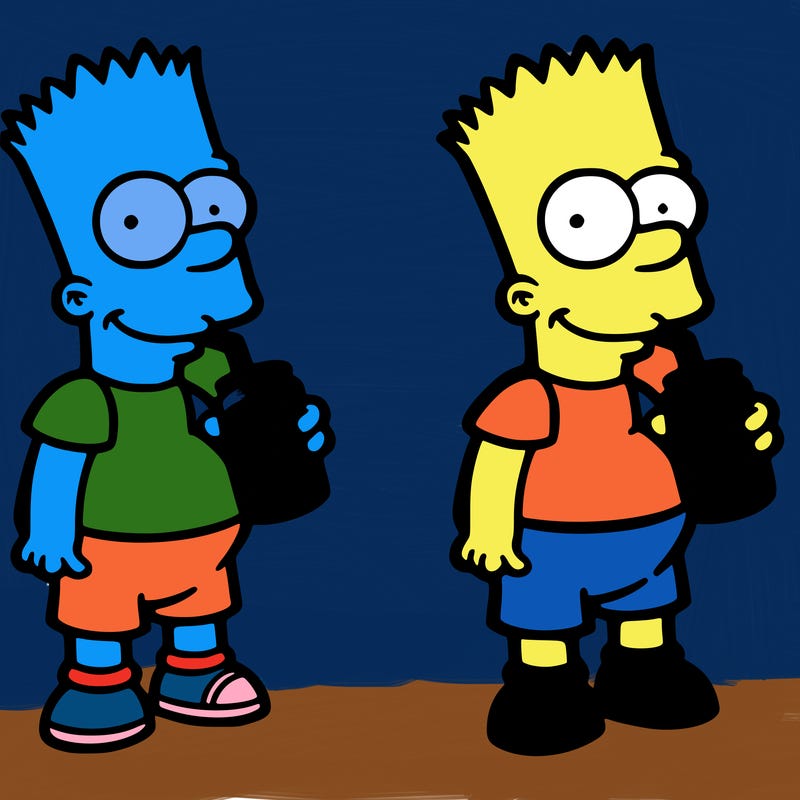 simpson drinking soda