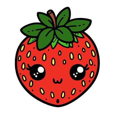 cute strawberry