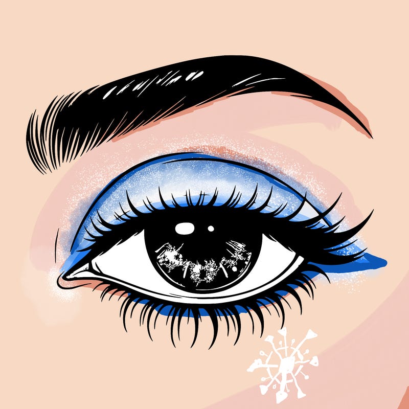 eye closed realistic