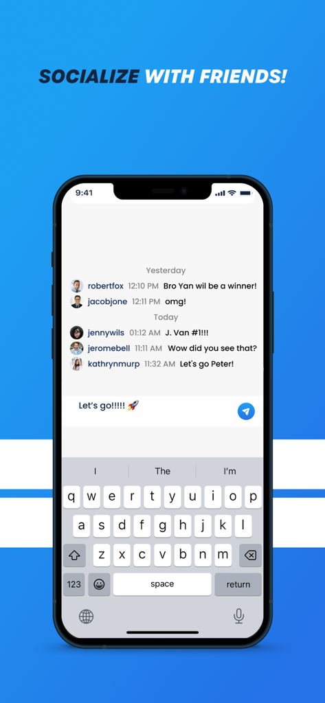 AngelFire Games chat interface where users socialize and discuss sports during live events.