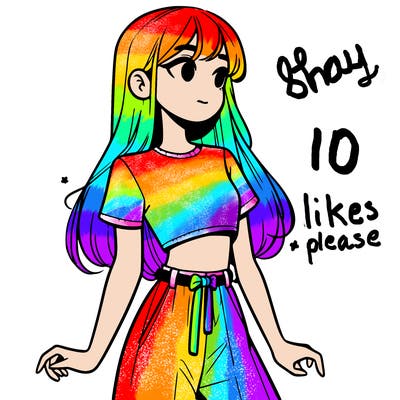 girl in a cute crop top