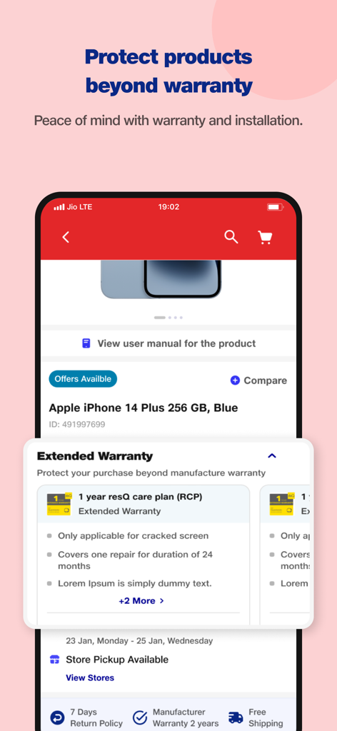 Reliance Digital Shopping App