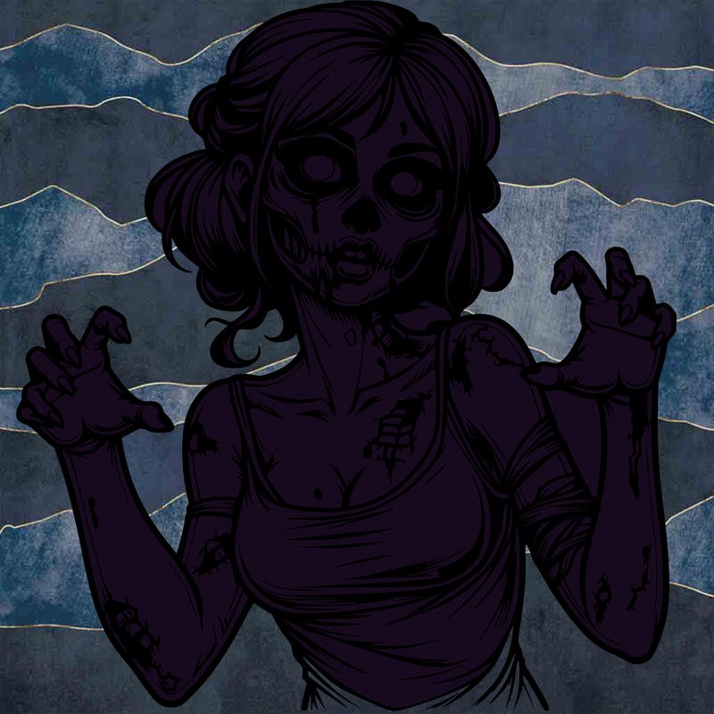 realistic zombie girl