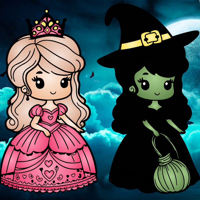 princess as a witch