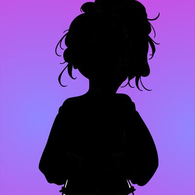 girl with a messy ponytail glasses a baggy crop top and jean shorts