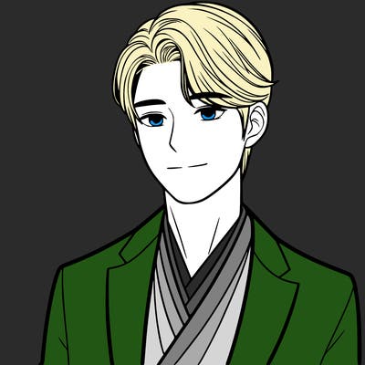 a handsome korean man