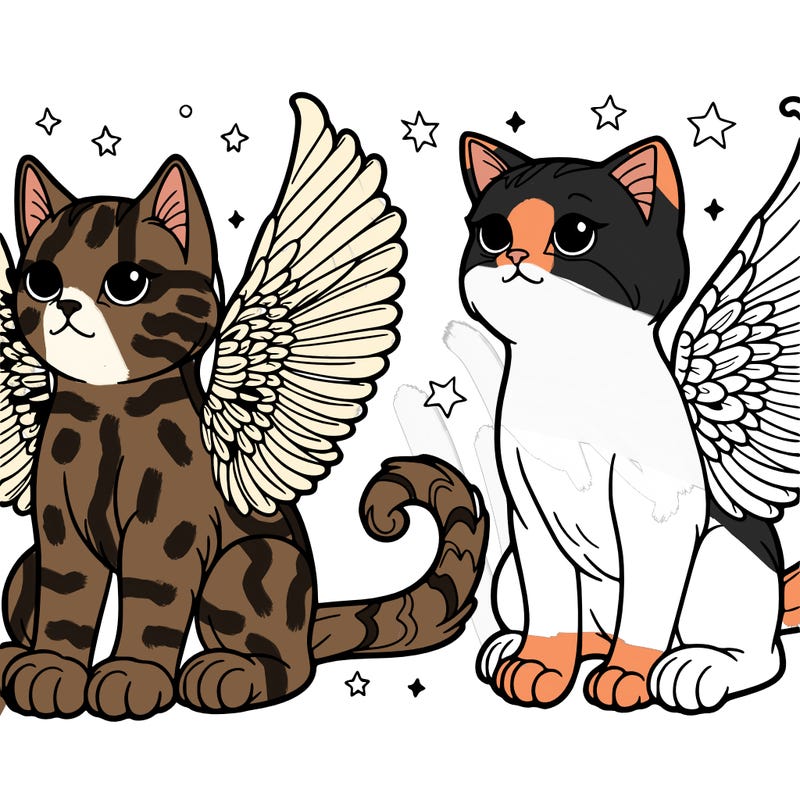 cats with wings