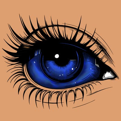 realistic eye