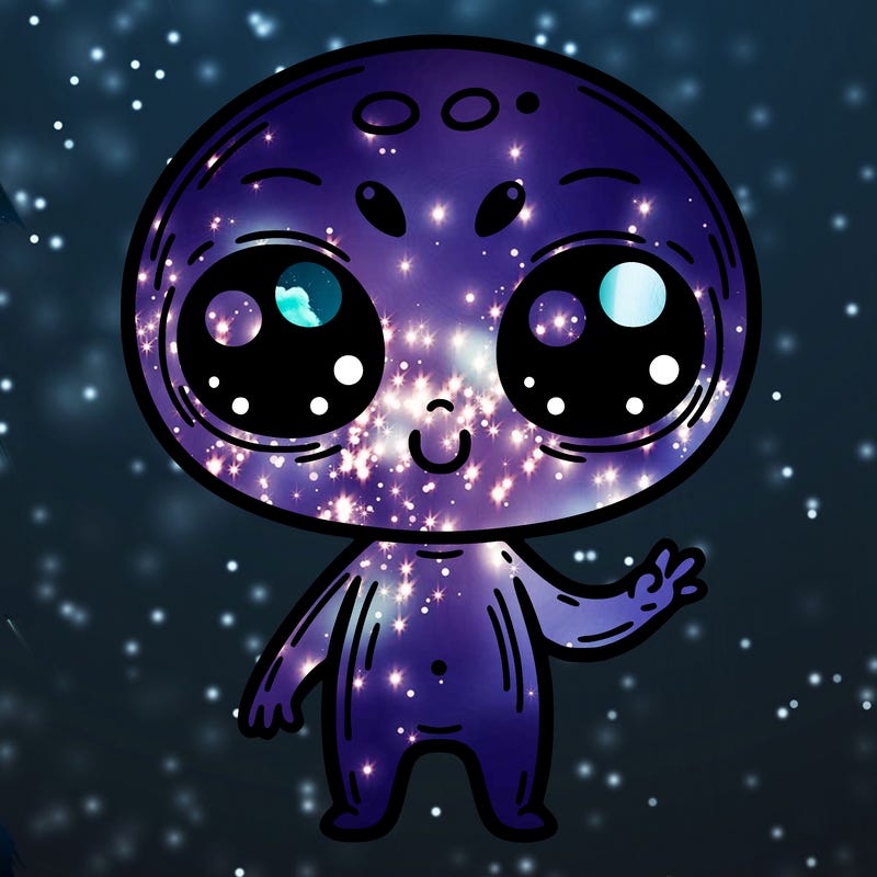 alien cute