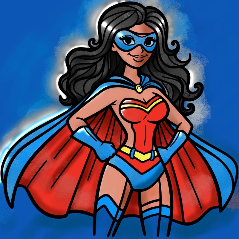 superhero woman
