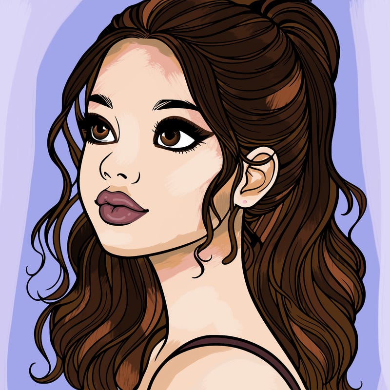 beautiful realistic girl