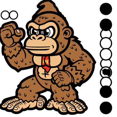 donkey kong mario character