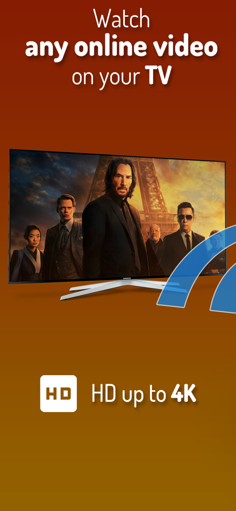 iWebTV PRO - Watch any online video on your TV in HD up to 4K with iWebTV PRO app