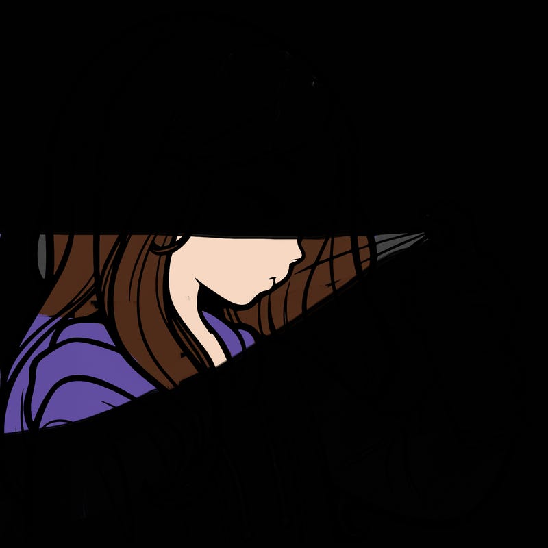 a realistic girl spray painting