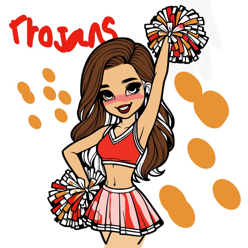 realistic cheerleader