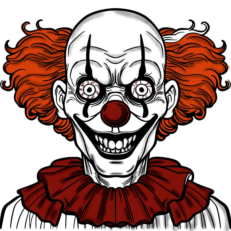 creepy clown