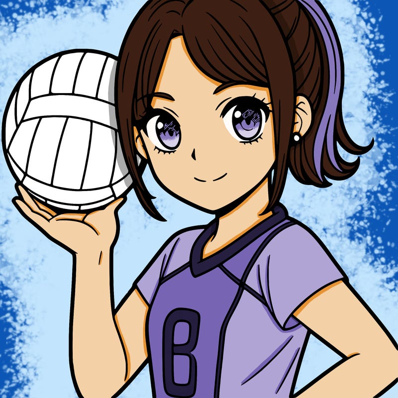 volleyball girl