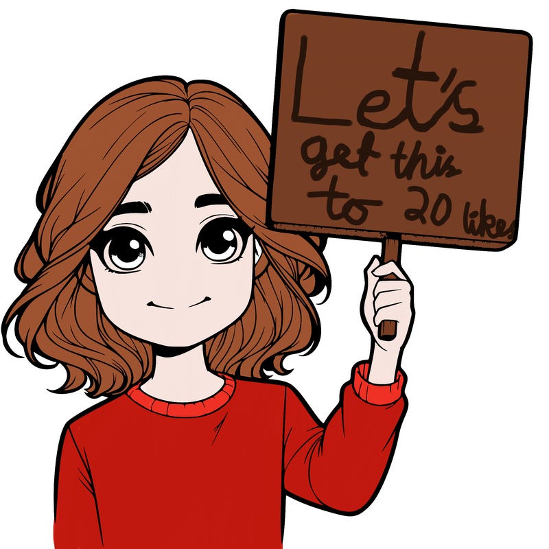 realistic girl holding up a sign