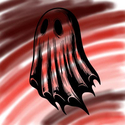 realistic creepy ghost