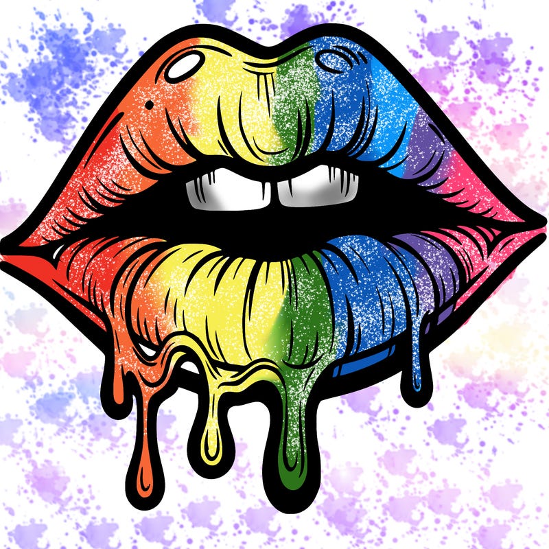 lips that look realistic and drip