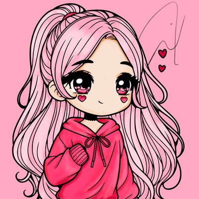 cute girl realistic