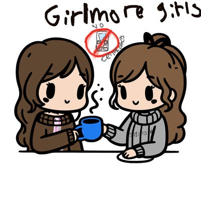 girl drinking coffee