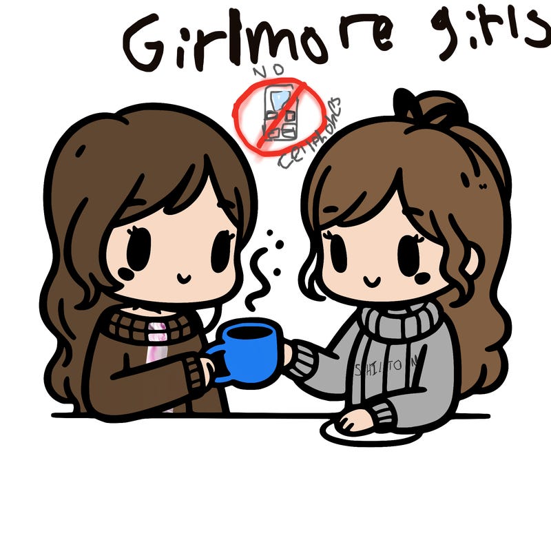 girl drinking coffee