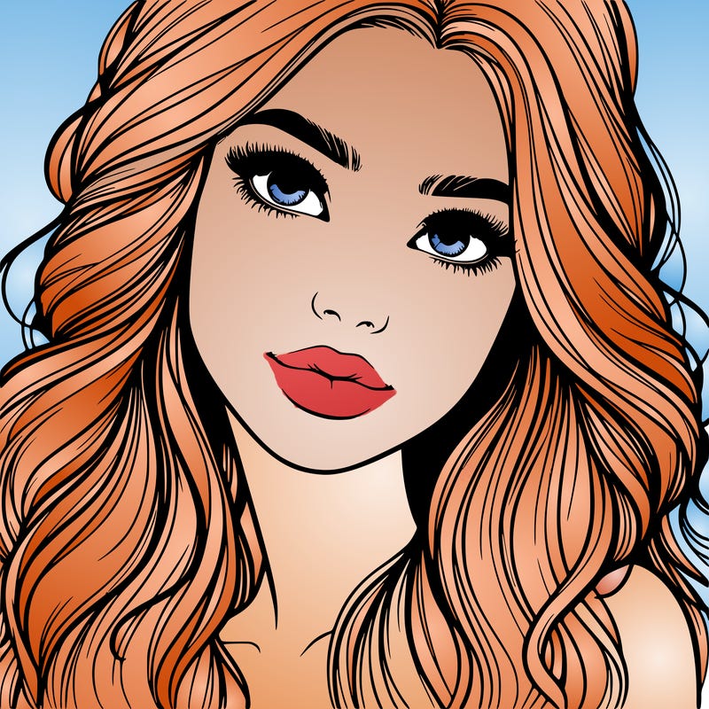 beautiful realistic girl