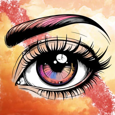 realistic eye