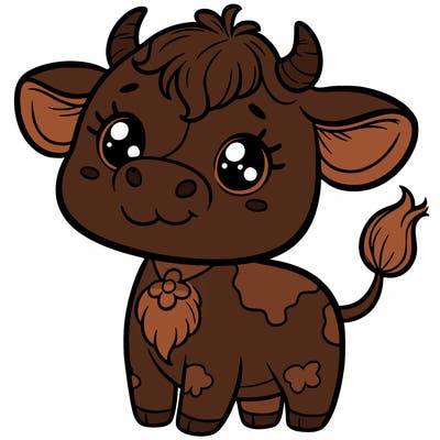 cute cow