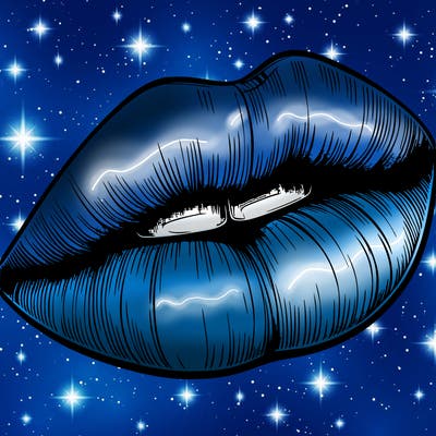 realistic lips