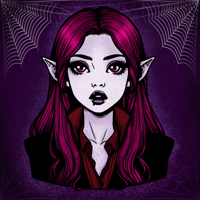 realistic vampire girl