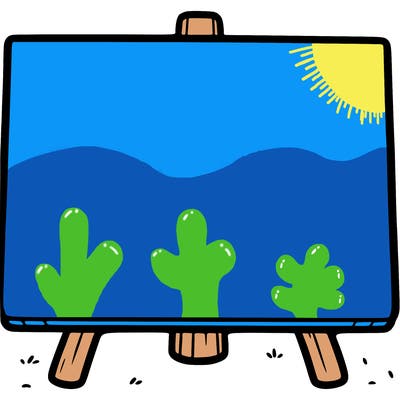 blank page with no characters or features