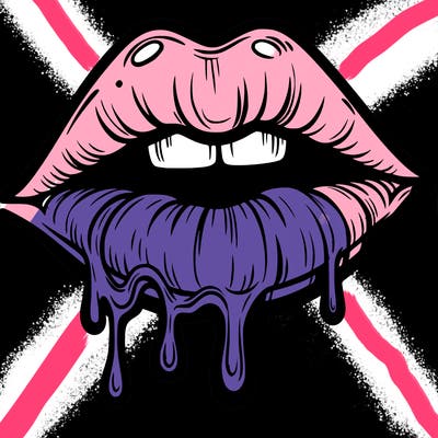 lips that look realistic and drip