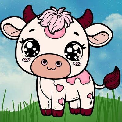 cute cow