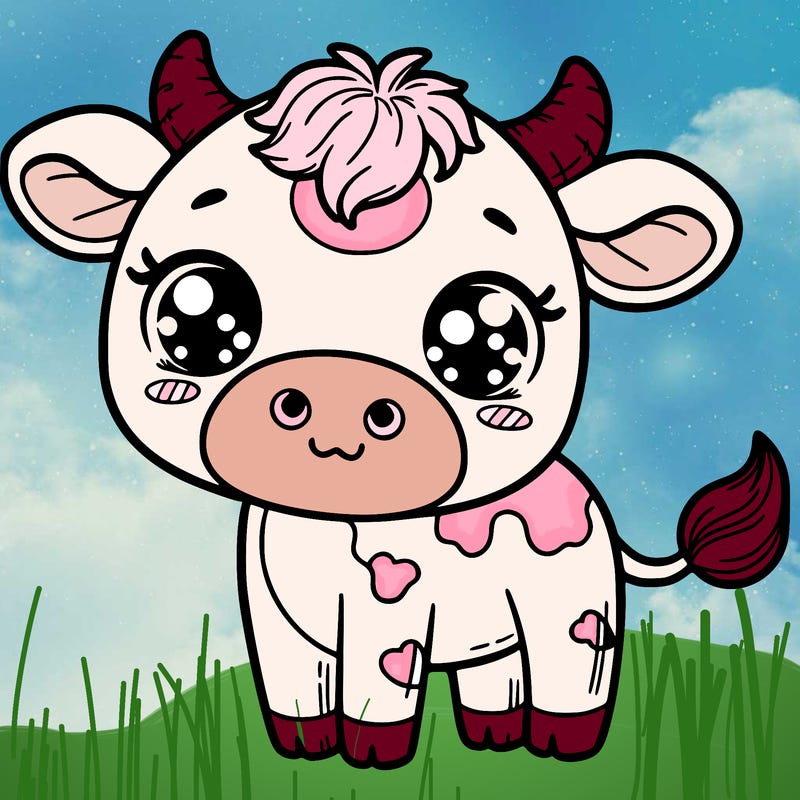 cute cow