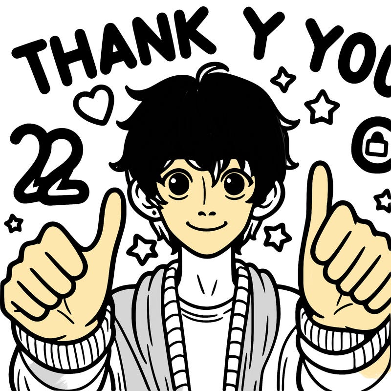 thank you for 22 likes