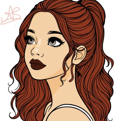 beautiful realistic girl