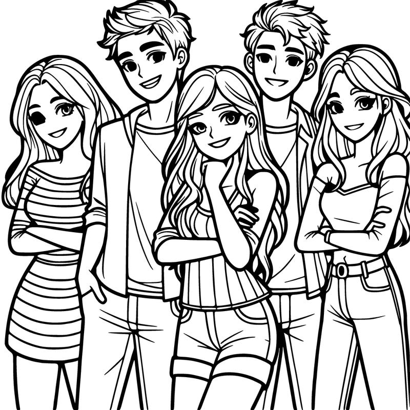 girlfriends and boyfriend