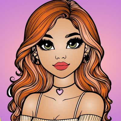 realistic pretty girl