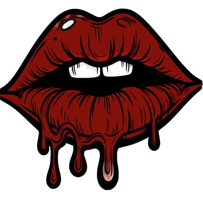 lips that look realistic and drip