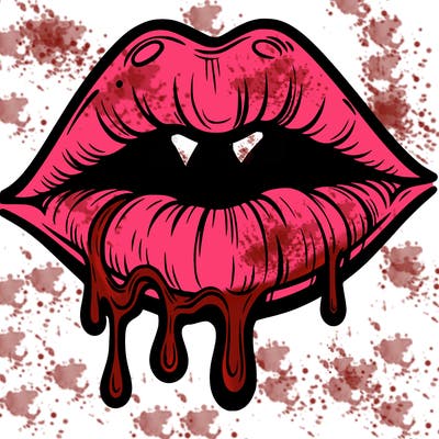 lips that look realistic and drip