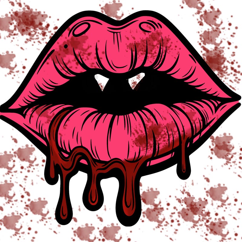 lips that look realistic and drip