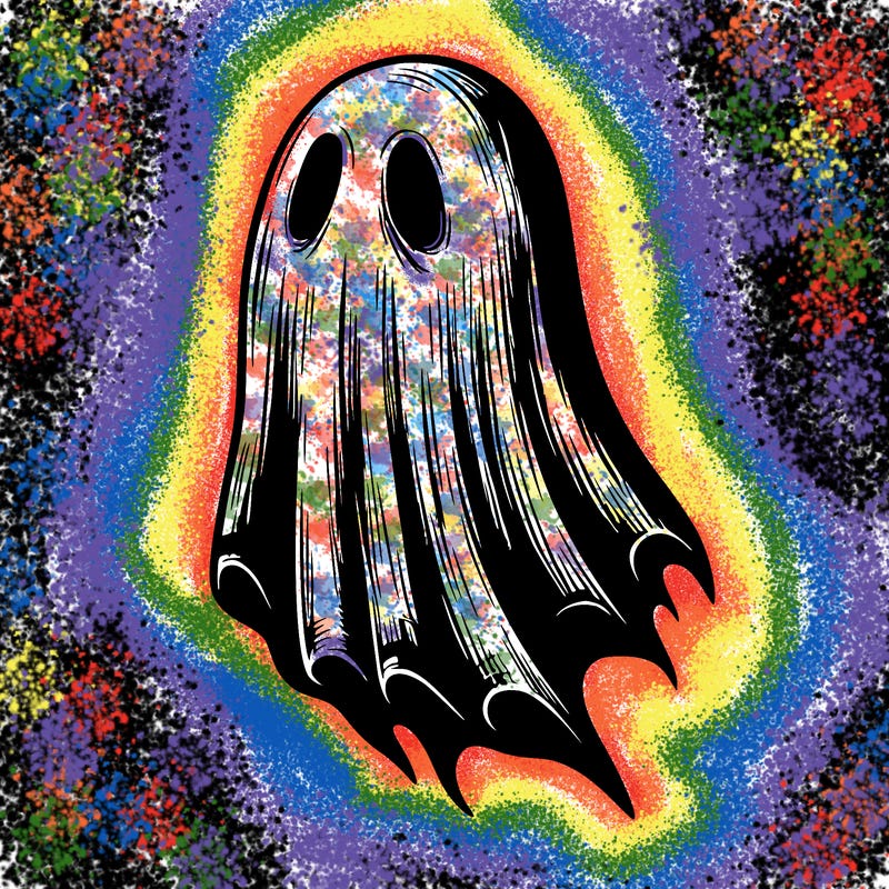 realistic creepy ghost