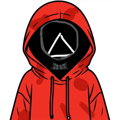 faceless girl in hoodie