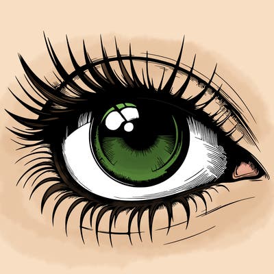 realistic eye