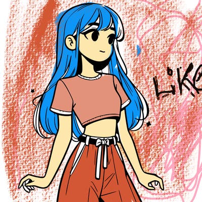 girl in a cute crop top