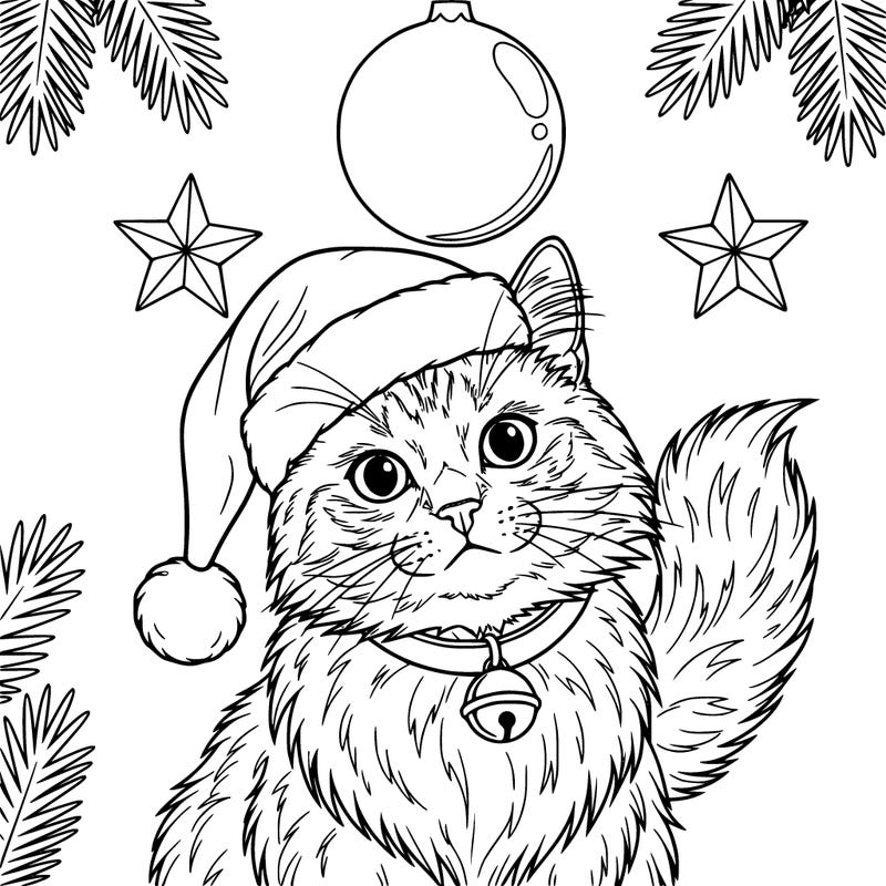 christmas cat