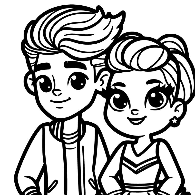 zed and addison from zombies